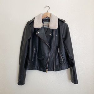 Levi’s Faux Leather Sherpa Moto Jacket